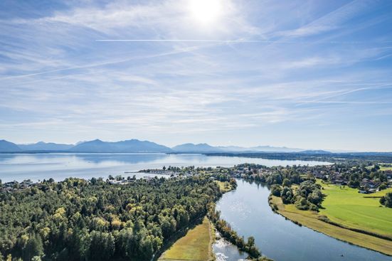 Chiemsee und die Alz