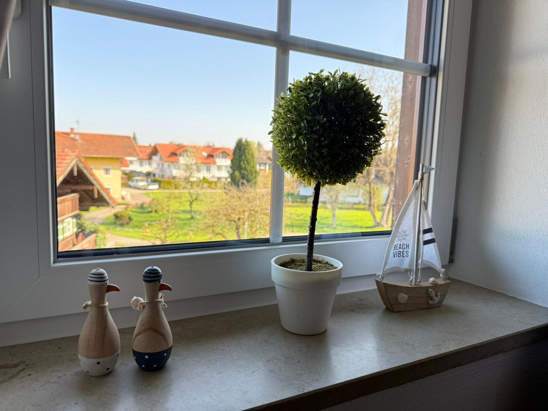 Ausblick aus der Ferienwohnung