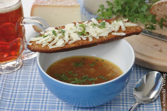 Biersuppe aus dem Kochbuch "Chiemgau schmeckt"