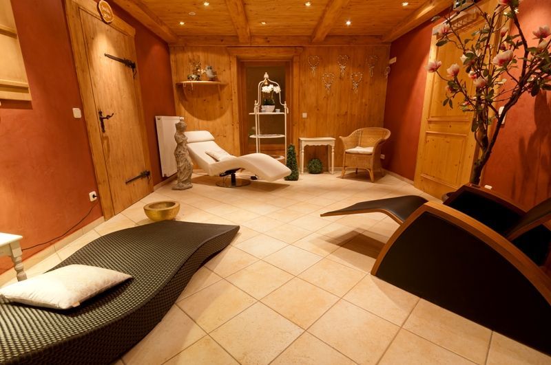 im Wellnessbereich