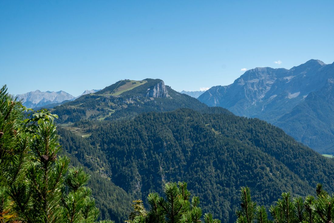 Blick zur Steinplatte