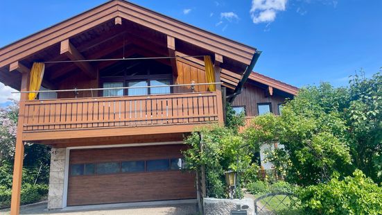 Haus Westseite, Balkon Ferienwohnung
