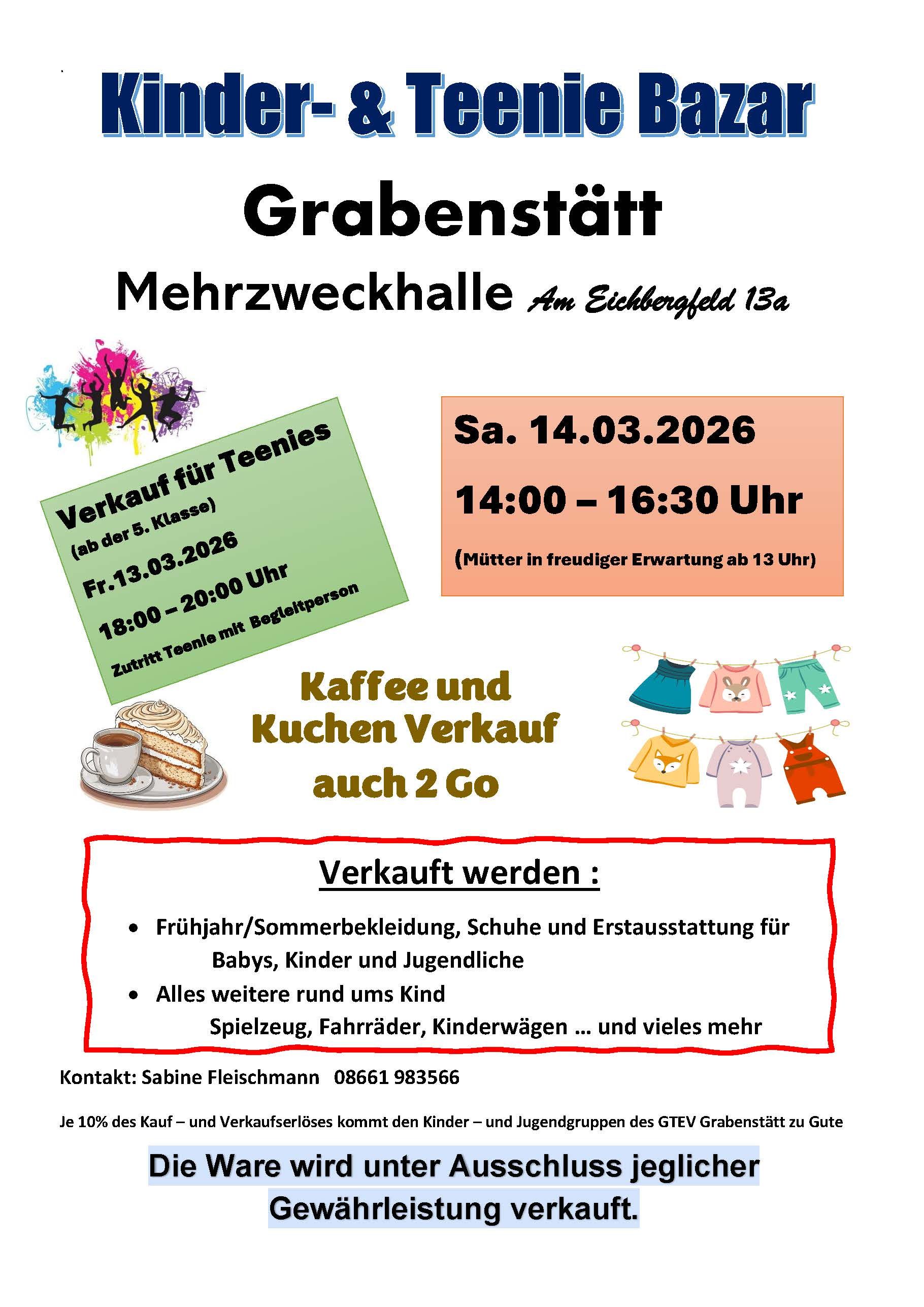 Teeniebazar Flyer März 2026_Aushang
