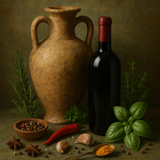 Römische Speisen und Getränke