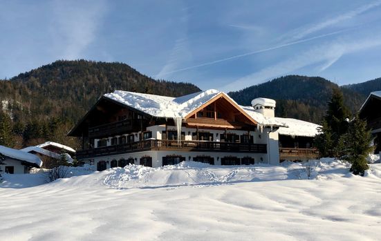 Haus im Winter