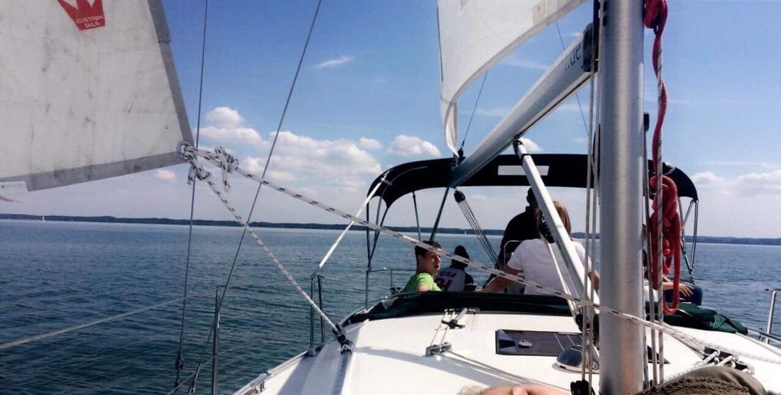 Segeln auf dem Chiemsee