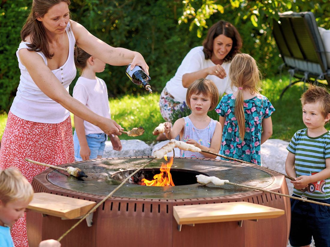Kindersicherer Grill