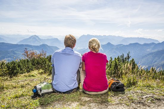 Die Aussicht geniessen