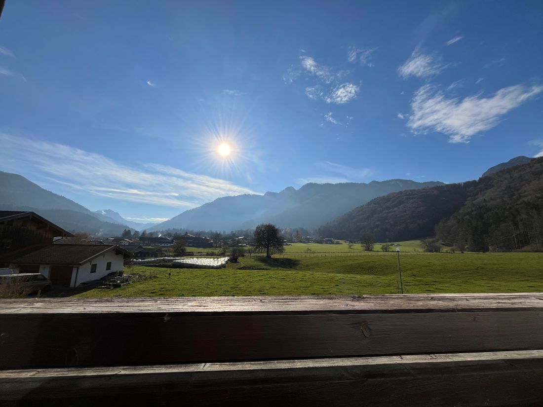 Blick vom Balkon AchenKastl