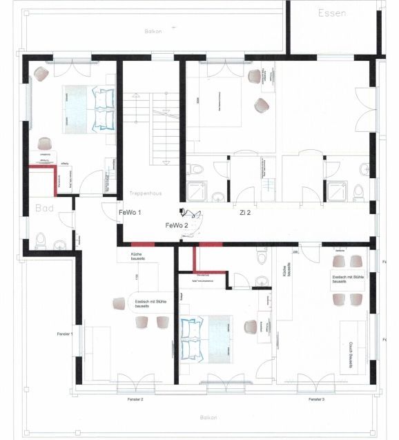 der Grundrissplan