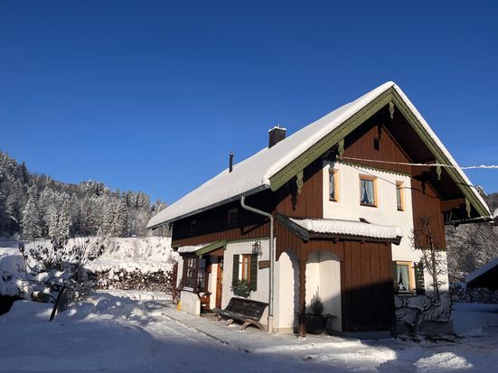 Ferienhaus Hallweger im Winter