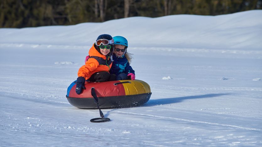 Snowtubing am Benzeck in Reit im Winkl