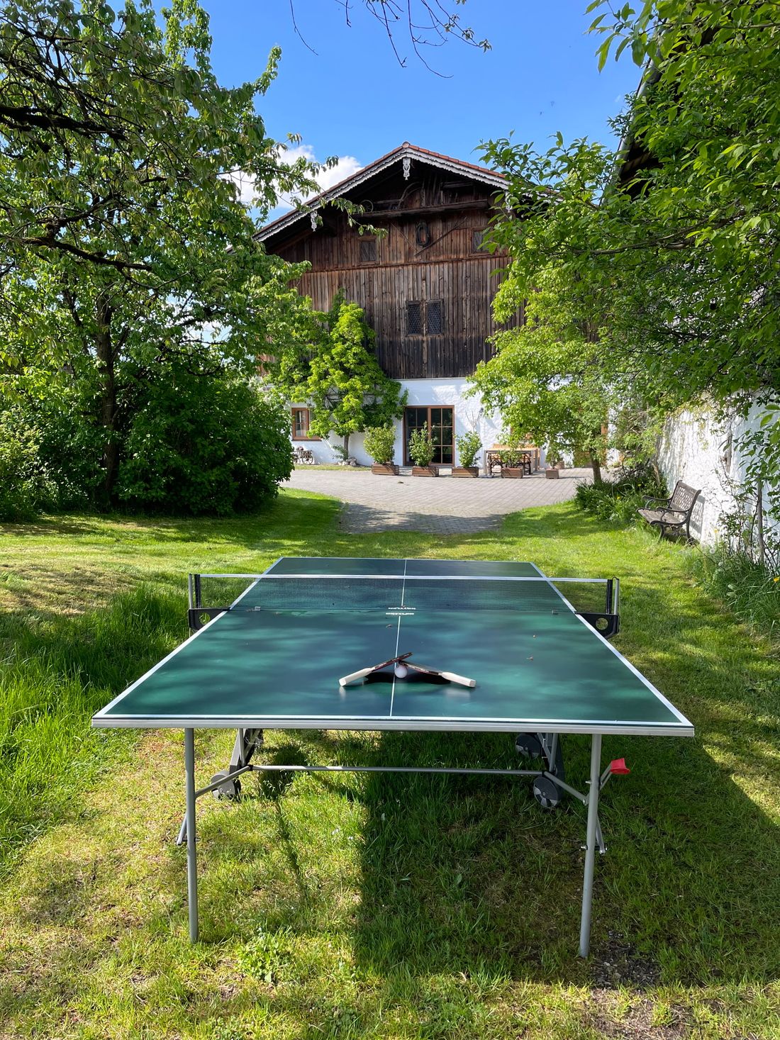 Gartenanlage um den Hof