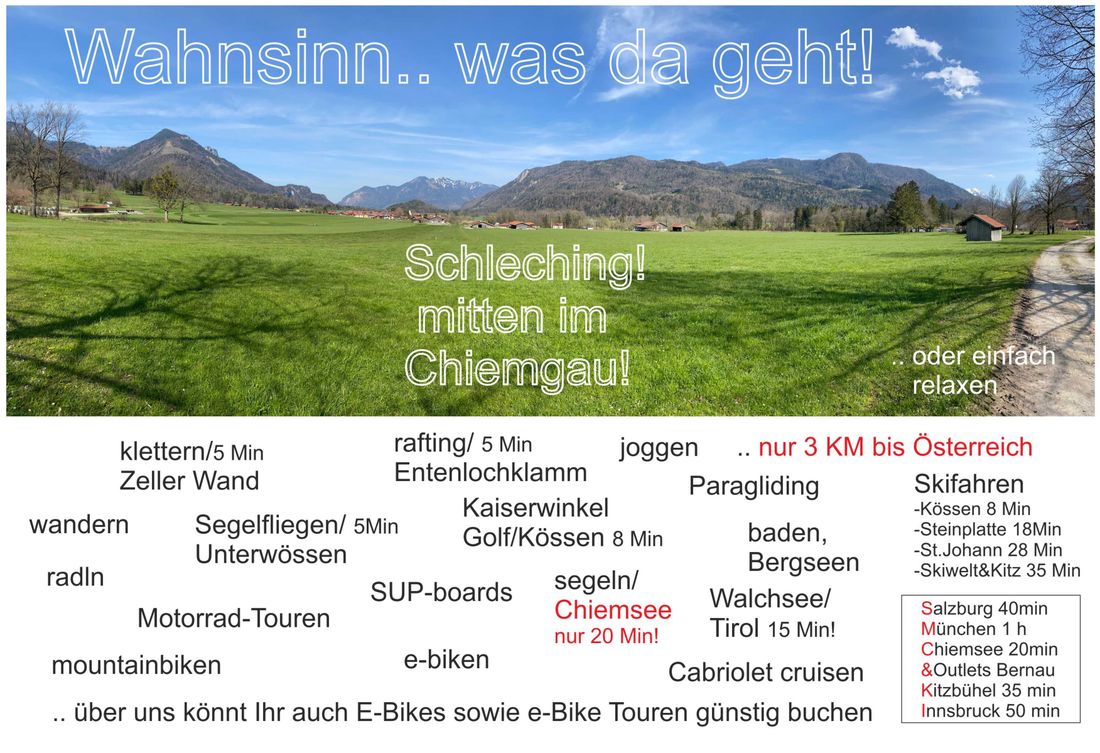 Ausflugsziele in der Umgebung