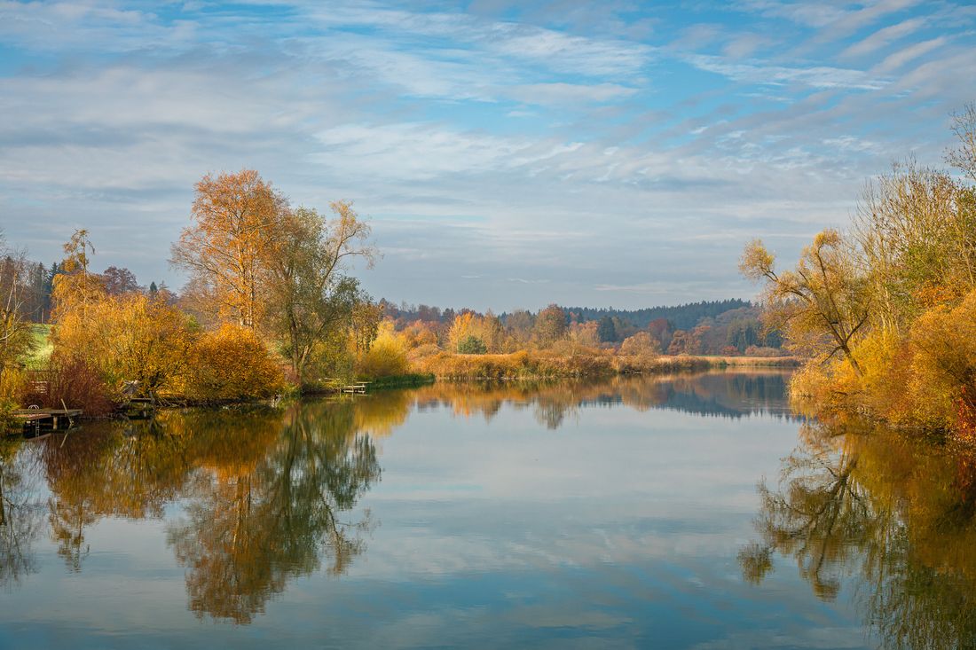 Die Alz bei Truchtlaching Chiemgau Tourismus