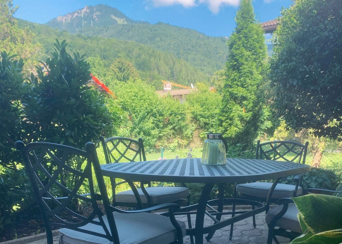 Sitzplatz im Garten