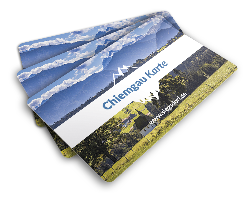 Chiemgau Karte Siegsdorf