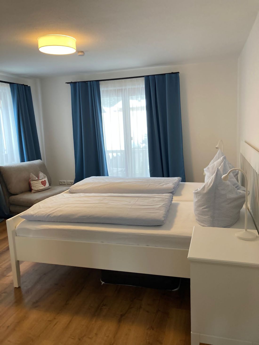 Schlafzimmer im Haus Ferienglück