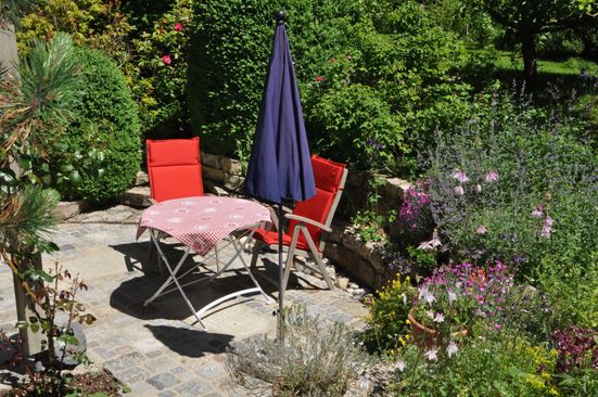Gartenterrasse