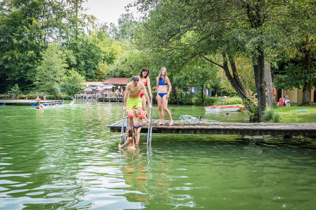 Familie am Tüttensee