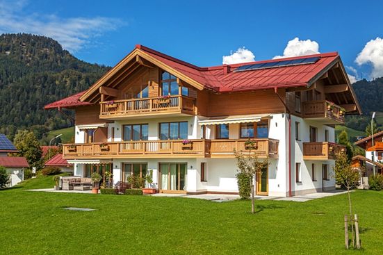 Residenz Cristallo im Sommer