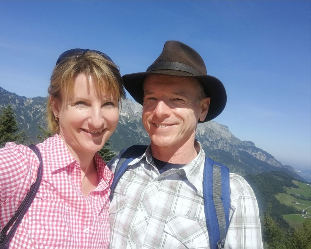 Gastgeber Birgit und Thomas