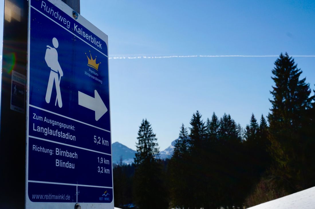 Winterwandern Kaiserblick Lofer