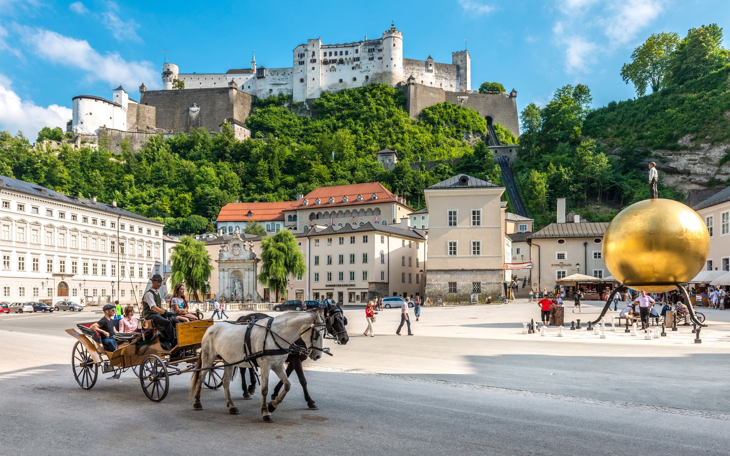 Kapitelplatz in Salzburg