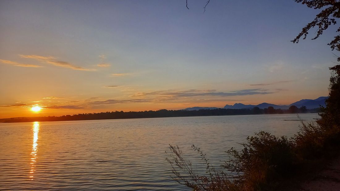 Sonnenaufgang am Chiemsee