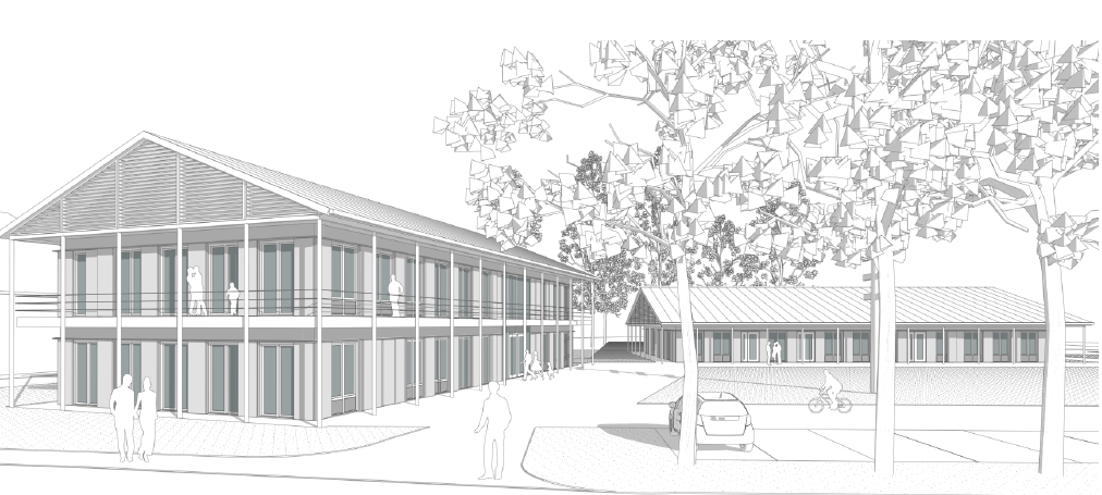 Zeichnung Gemeindewiese