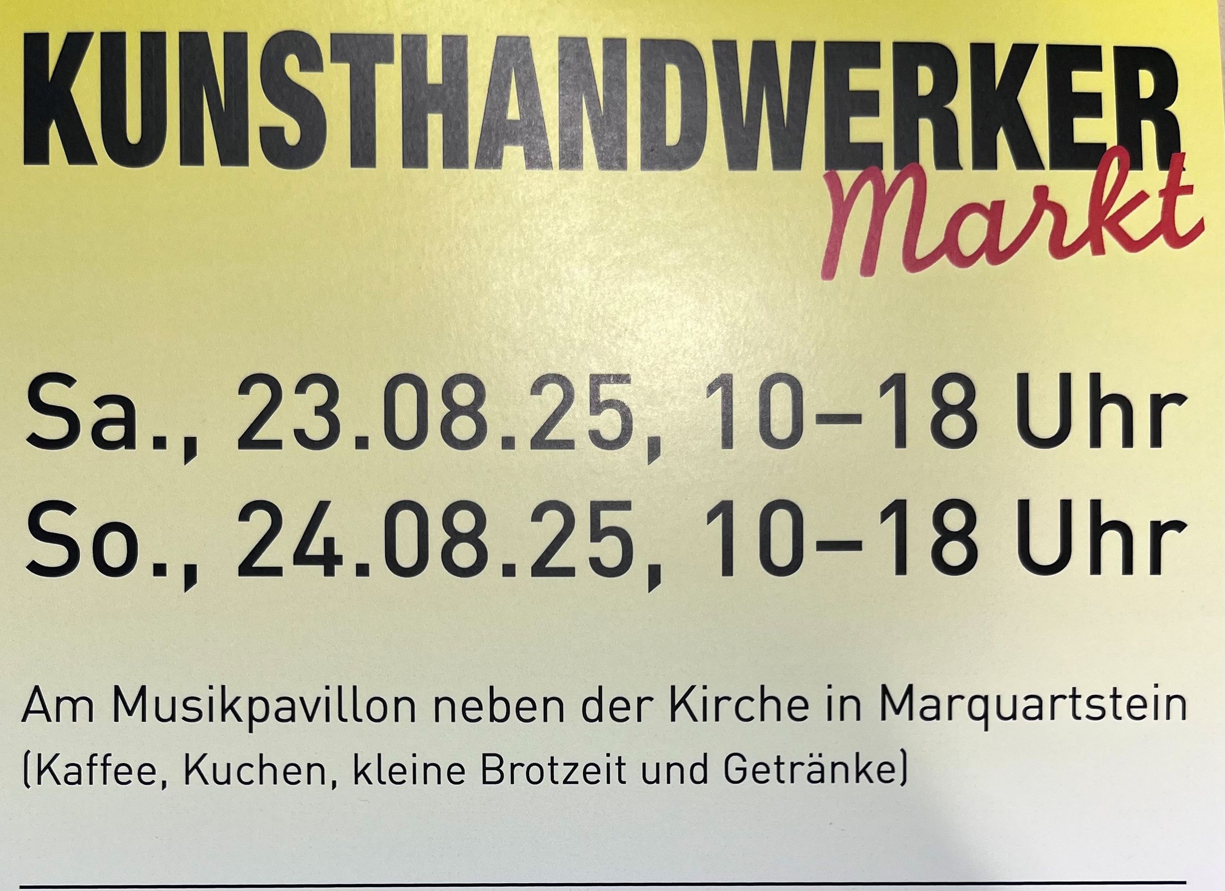 Kunsthandwerker Markt
