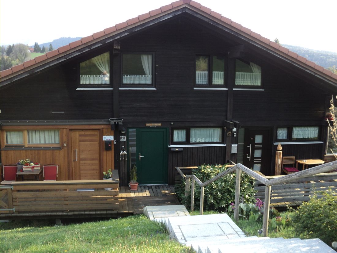 Ferienwohnung Teddy Eingang (grüne Türe)