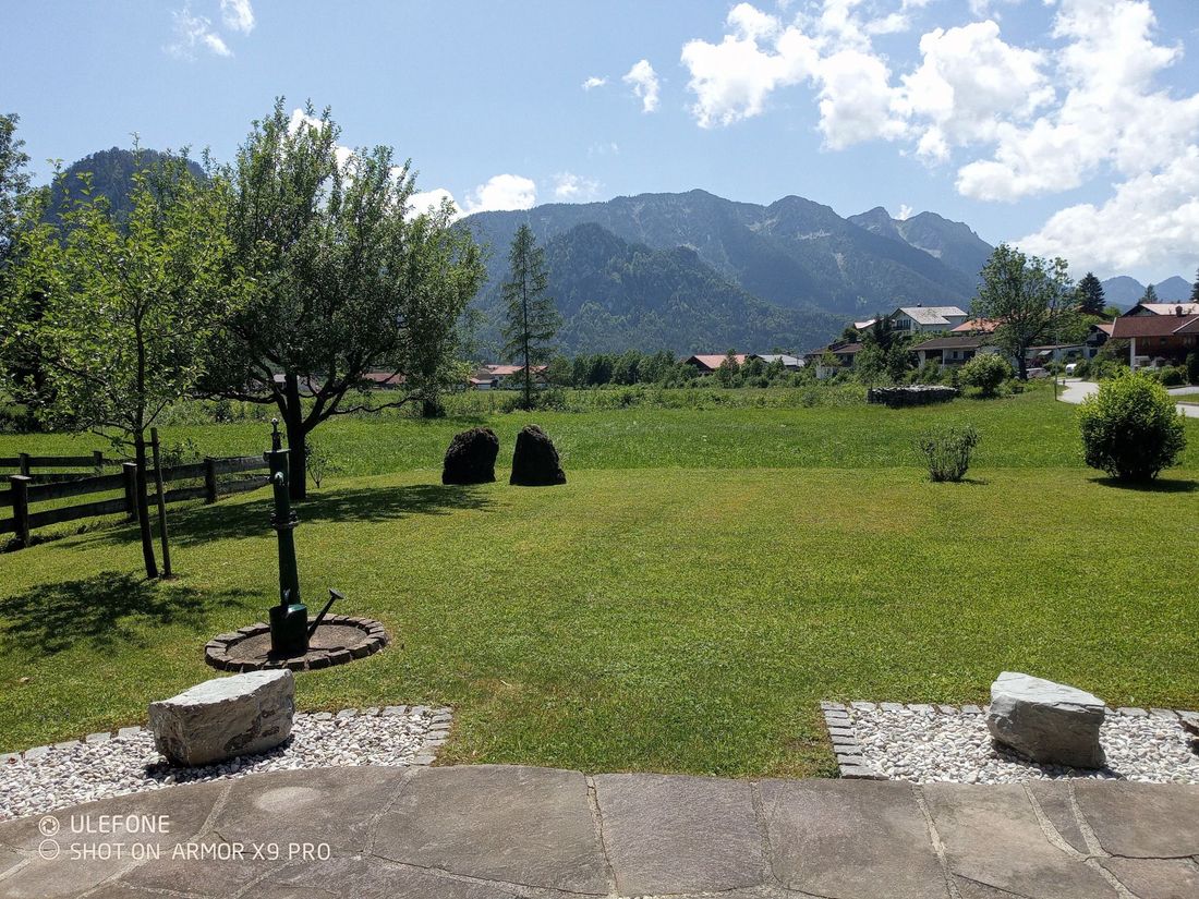 Garden with view