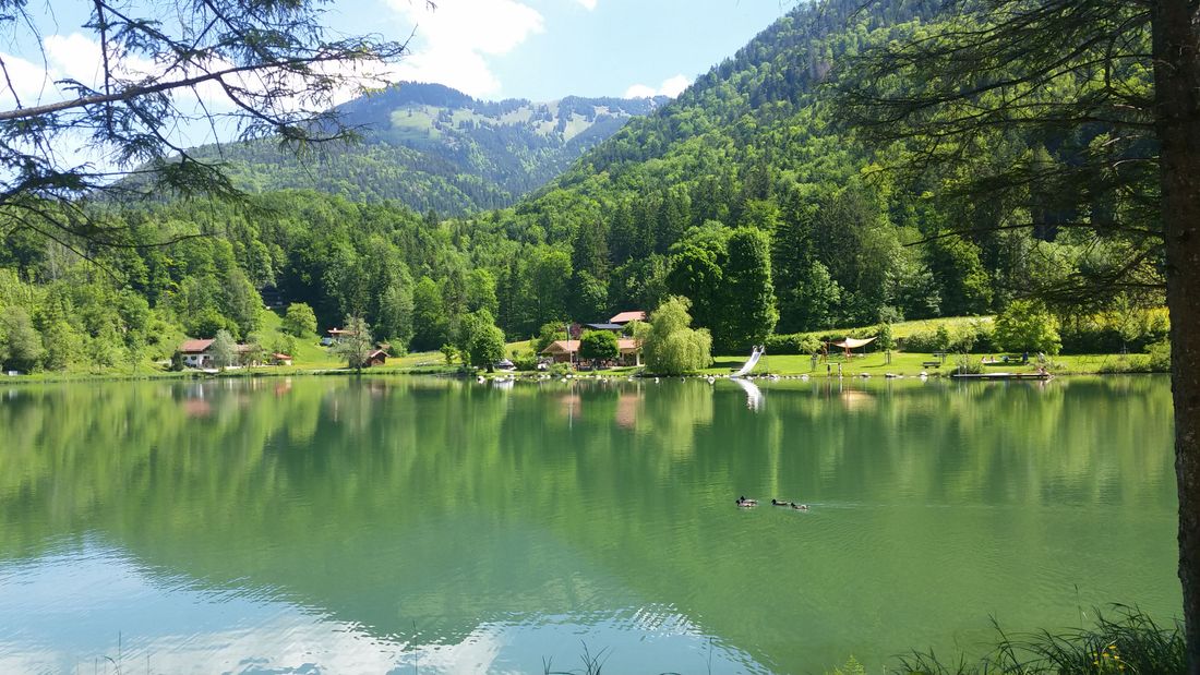 Wössner See in Unterwössen