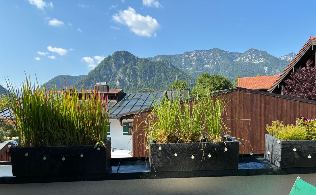 Blick von der Terasse