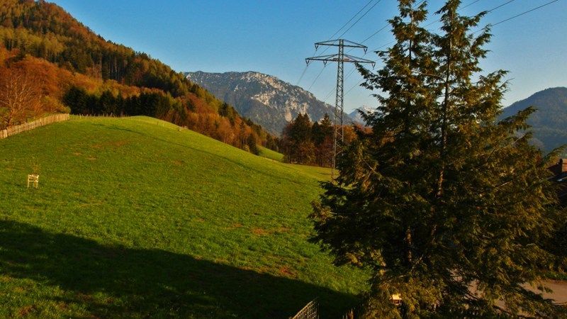 Aussicht auf die Berge