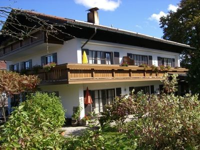 House view in summer
