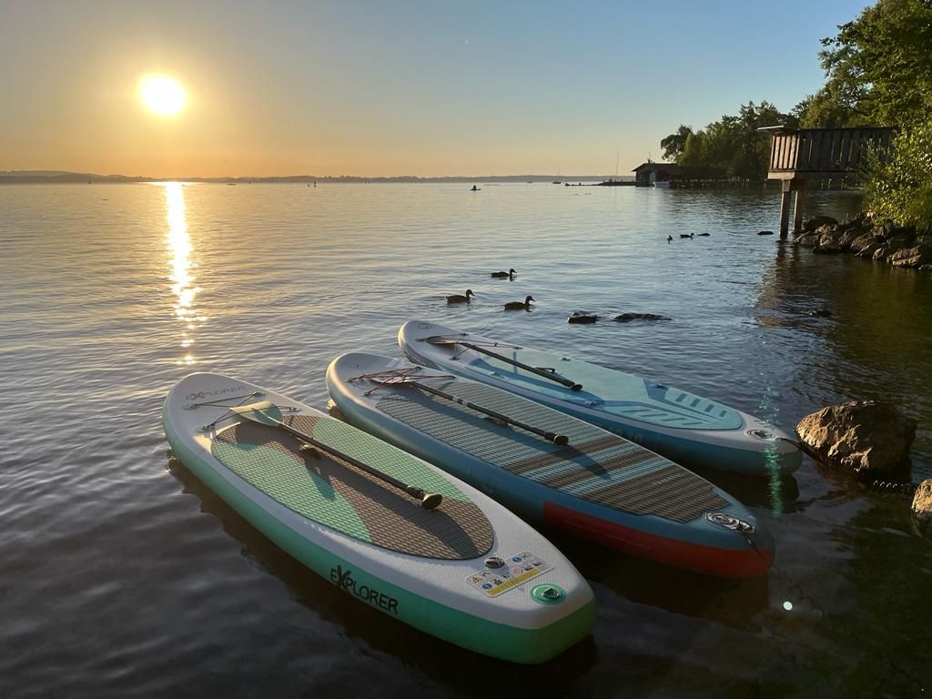 Sonnenuntergang Chiemsee