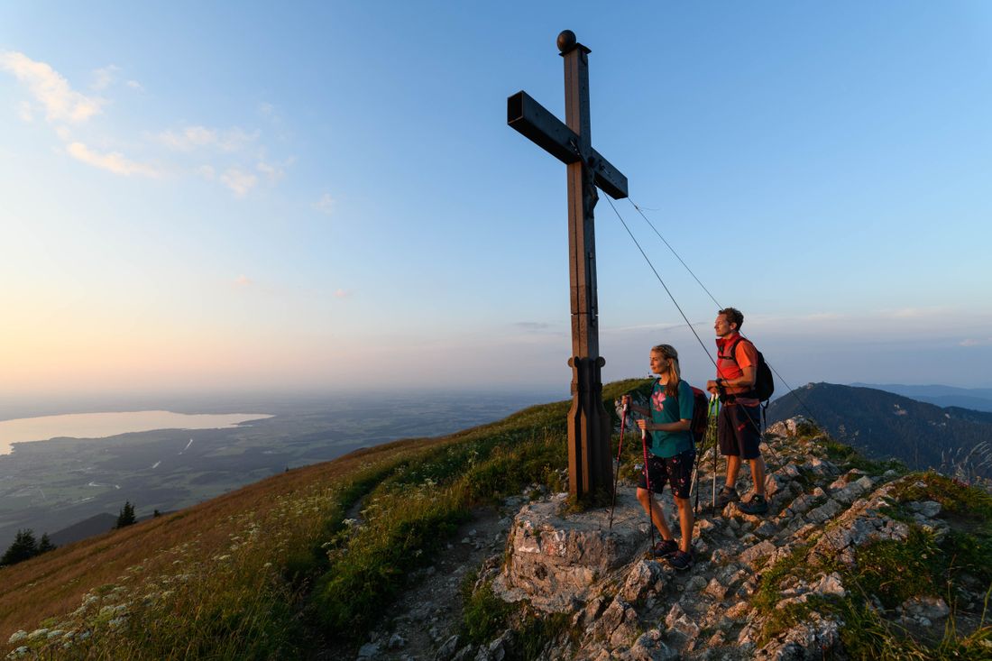 Abendstimmung auf dem Hochgern