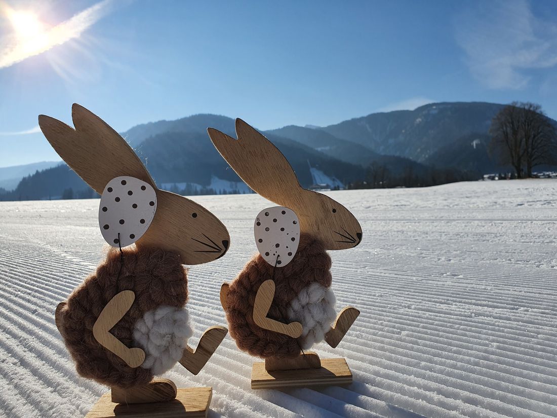 Ostern im Schnee
