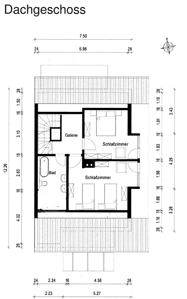 Grundriss Dachgeschoss