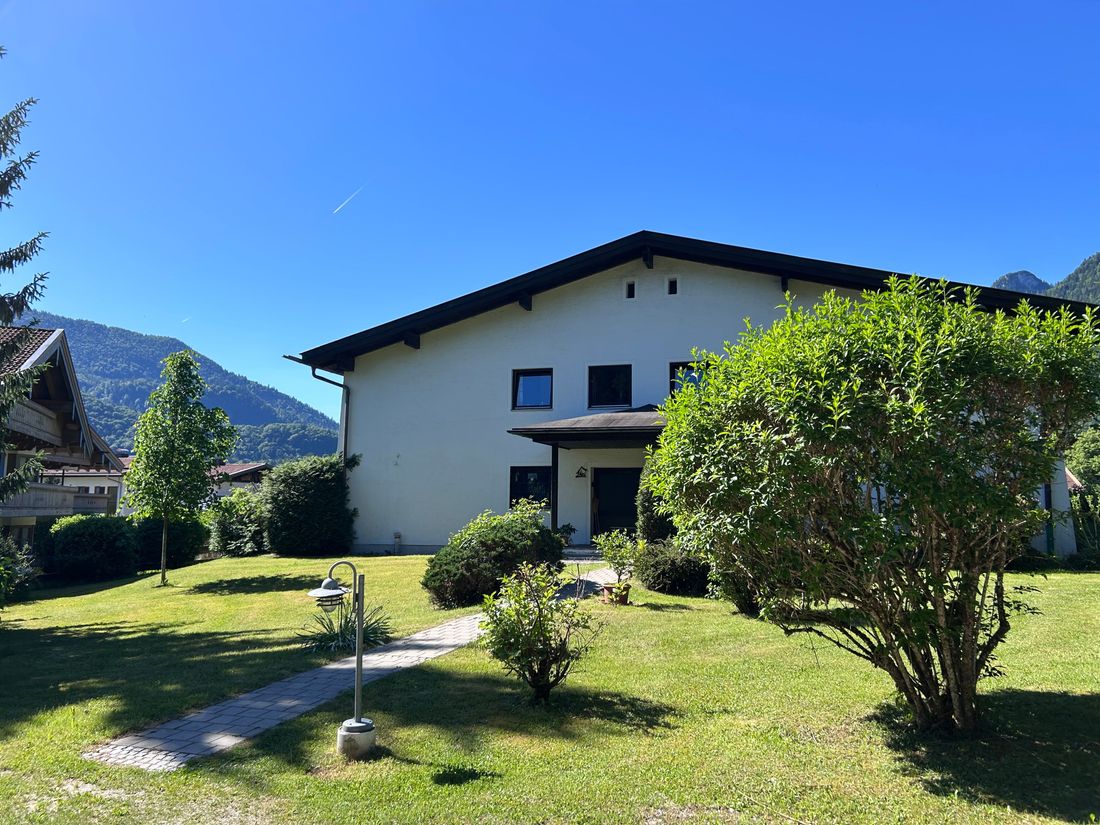 Front view of the house
