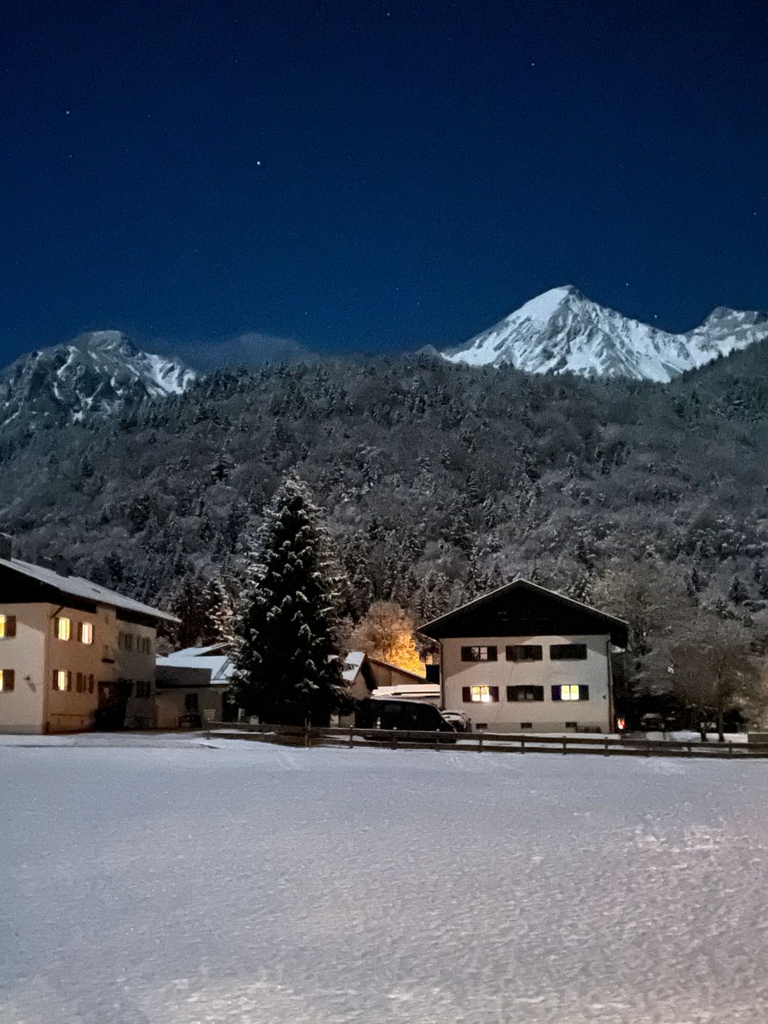 Ausblick im Winter