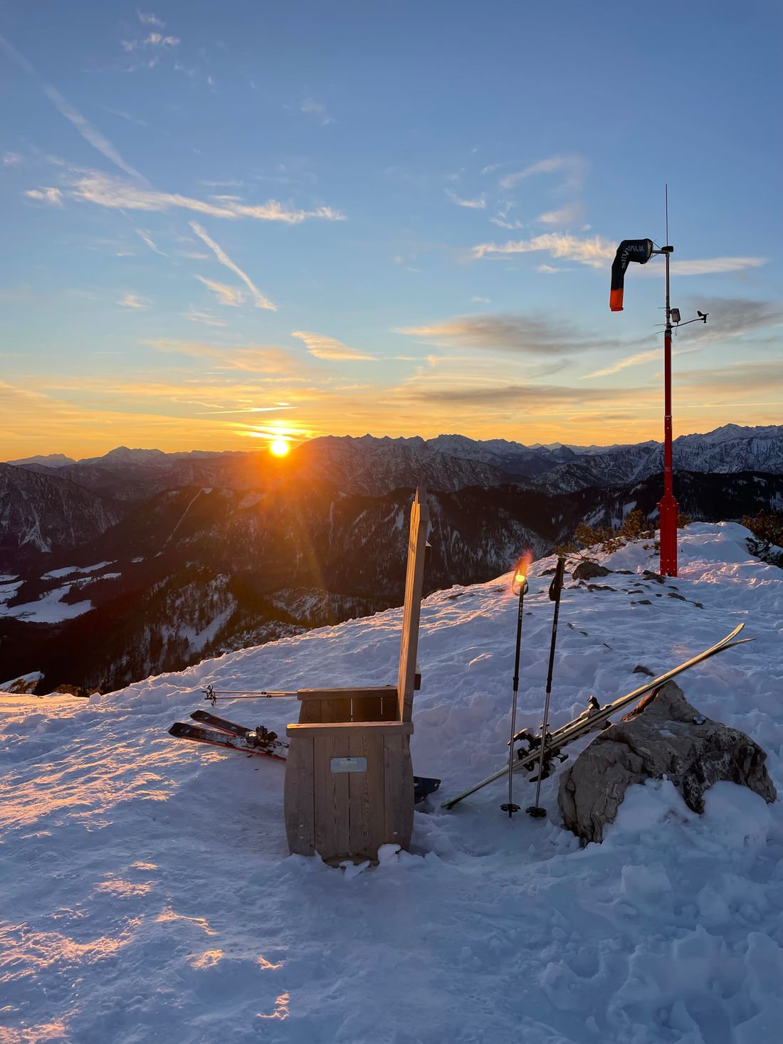 Sonnenaufgang vom Hochfelln