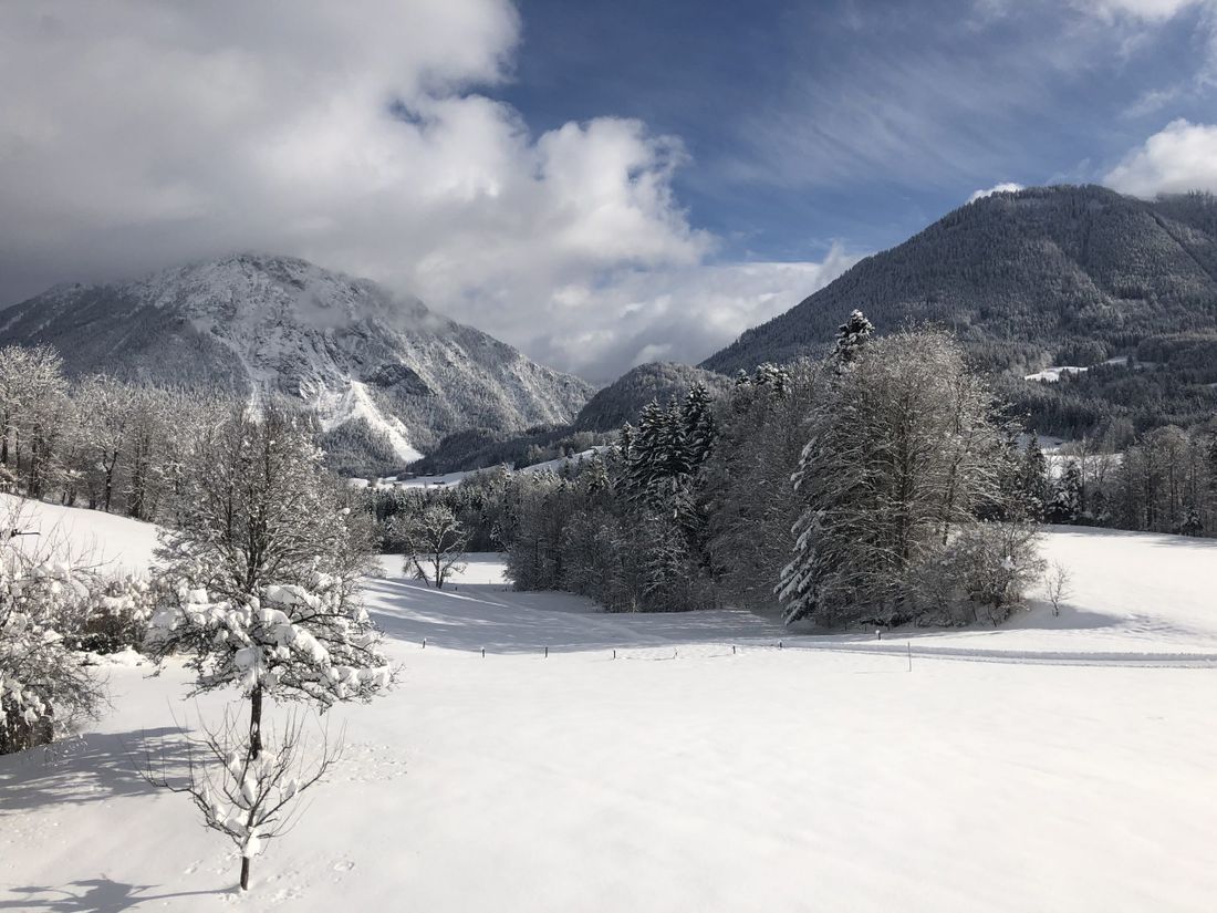 Winterlicher Ausblick