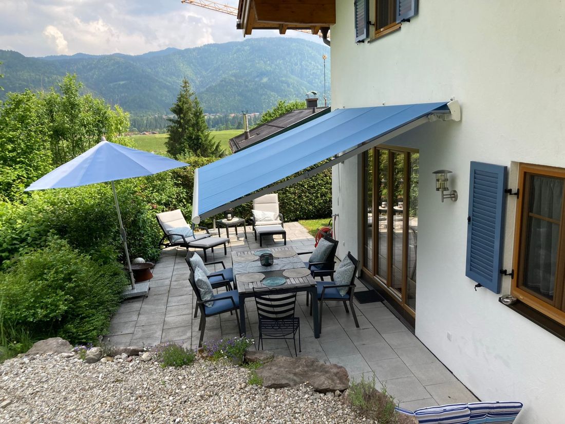 auf der Terrasse