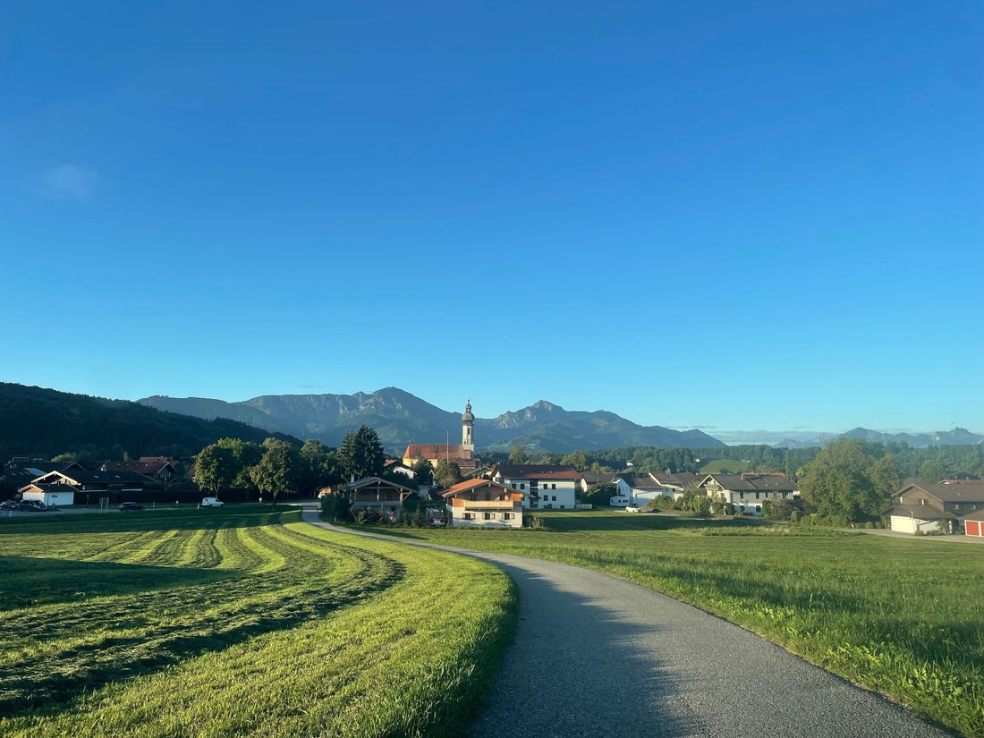 Nur wenige Gehminuten nach Vachendorf