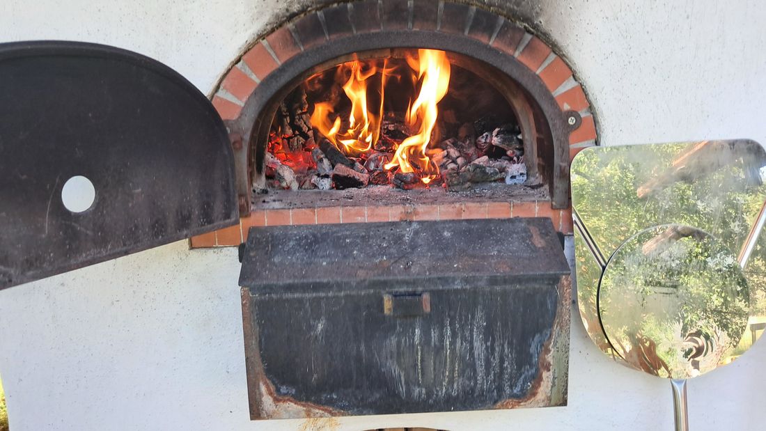 Unser Pizzaofen