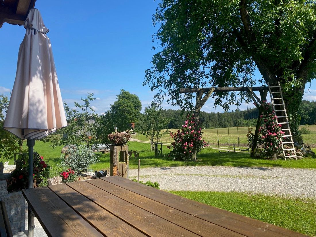 Blick von der Terasse