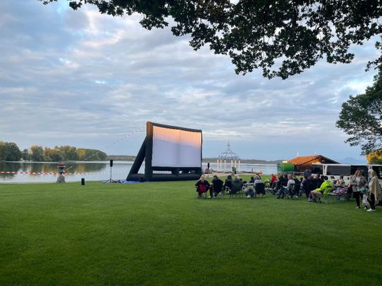 Open Air Kino am See